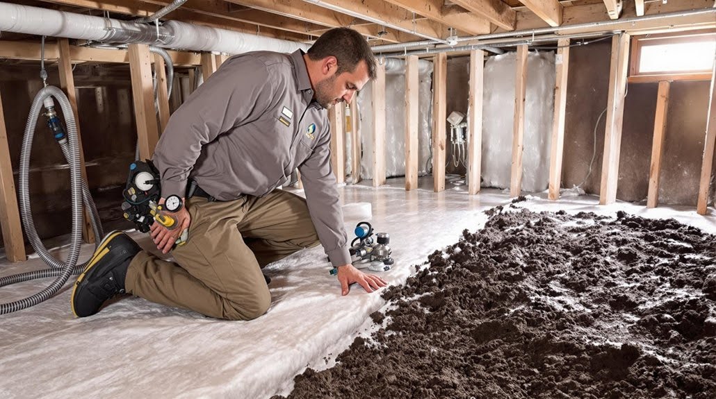 Crawl space insulation Charlotte NC