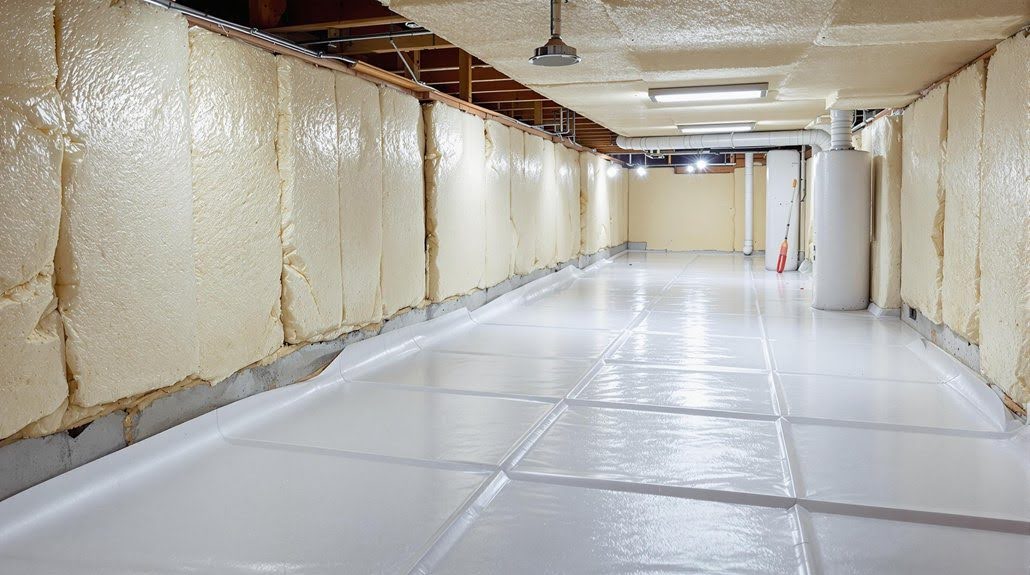 Crawl space encapsulation Charlotte NC