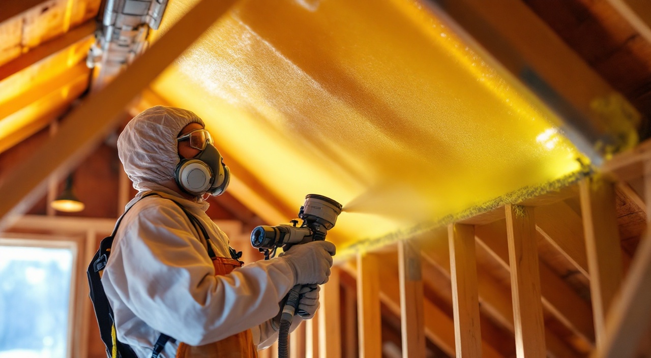 Spray foam insulation contractor in Mount Holly, NC
