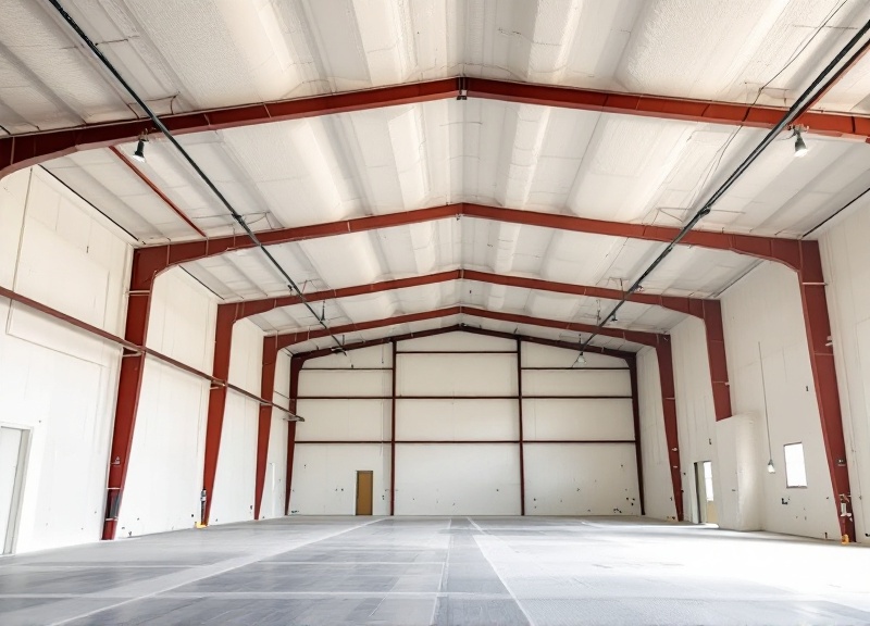 Commercial spray foam insulation in Mecklenburg County
