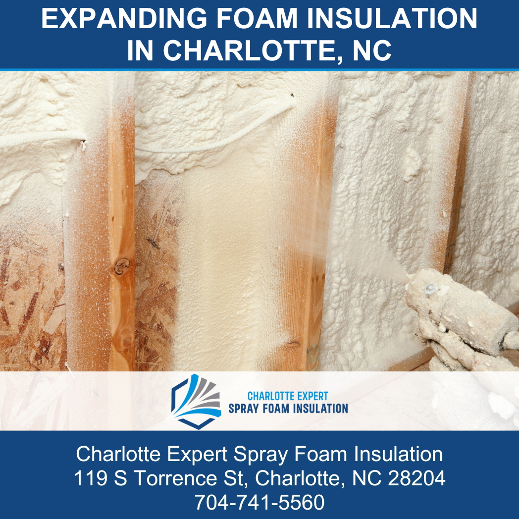 Spray foam insulation contractor in Kannapolis, NC